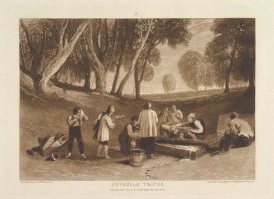 Tours de jeunesse, Liber Studiorum, partie V, planche 22 - Joseph Mallord William Turner