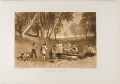 Tours de jeunesse, planche 22 de Liber Studiorum - Joseph Mallord William Turner