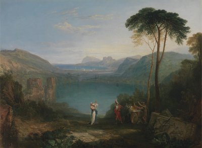 Lac Averne : Énée et la Sibylle de Cumes - Joseph Mallord William Turner
