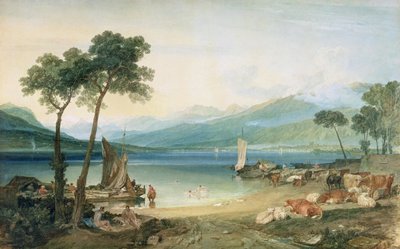 Lac Léman et Mont Blanc - Joseph Mallord William Turner