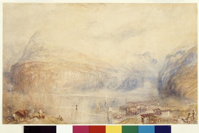Lac de Lucerne depuis Brunnen - Joseph Mallord William Turner