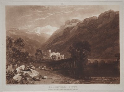 Liber Studiorum : Bonneville, Savoie - Joseph Mallord William Turner