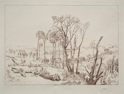 Liber Studiorum : Crowhurst, Sussex - Joseph Mallord William Turner