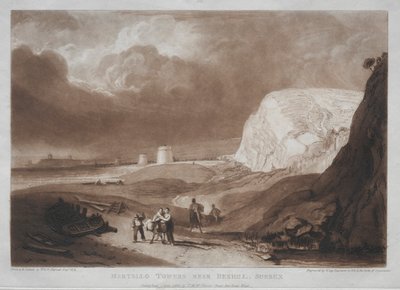 Liber Studiorum : Tours Martello, près de Bexhill, Sussex - Joseph Mallord William Turner