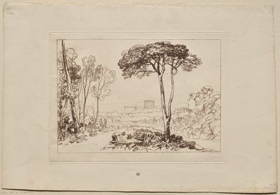 Liber Studiorum : Scène dans la Campagne - Joseph Mallord William Turner