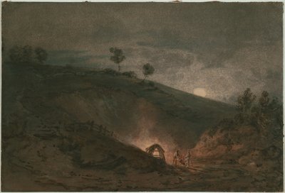 Four à chaux au clair de lune - Joseph Mallord William Turner