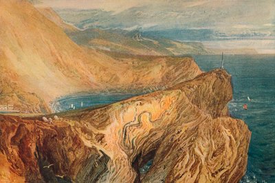 Lulworth Cove - Joseph Mallord William Turner