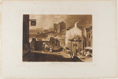 Morpeth, planche 21 de Liber Studiorum - Joseph Mallord William Turner