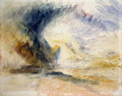 Mont Saint-Gothard - Joseph Mallord William Turner