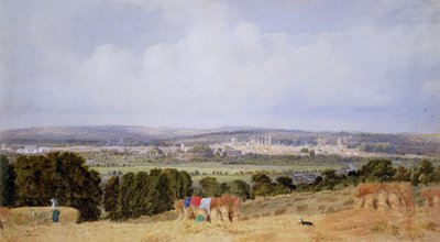 Oxford depuis Hinksey Hill - Joseph Mallord William Turner