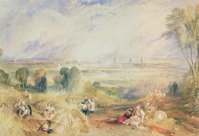 Oxford depuis North Hinksey - Joseph Mallord William Turner