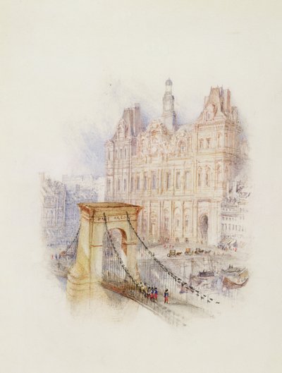 Paris : Hôtel de Ville - Joseph Mallord William Turner