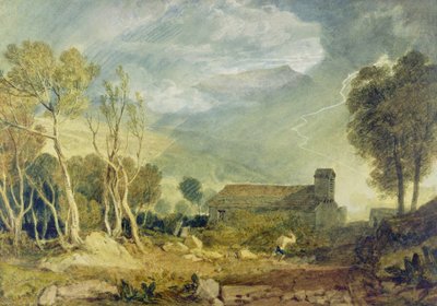 Vieille église de Patterdale, vers 1810-15 - Joseph Mallord William Turner