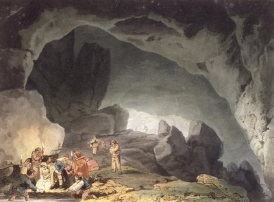 Peaks Hole, Derbyshire - Joseph Mallord William Turner