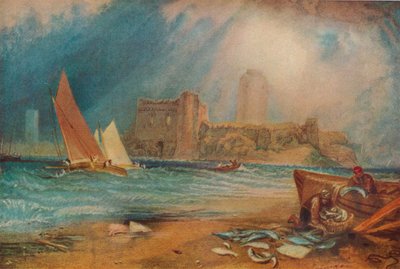 Château de Pembroke, Pays de Galles, vers 1829 - Joseph Mallord William Turner