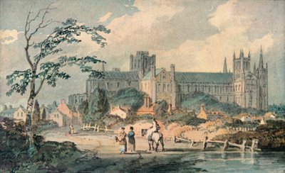 Cathédrale de Peterborough vue du nord, 1909 - Joseph Mallord William Turner