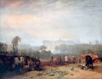 Labourage des navets, près de Slough, Windsor, vers 1809 - Joseph Mallord William Turner