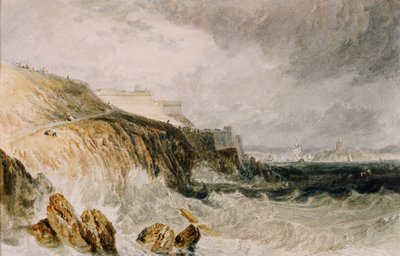 Citadelle de Plymouth, une tempête, 1815 - Joseph Mallord William Turner