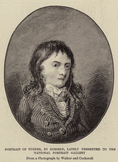 Portrait de Turner, par lui-même, récemment présenté à la National Portrait Gallery - Joseph Mallord William Turner