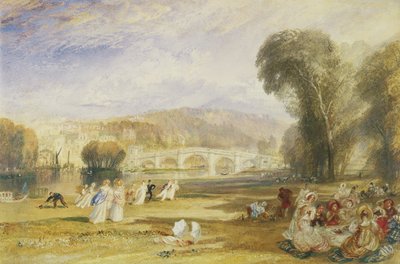 Richmond Hill et le pont, Surrey, vers 1831 - Joseph Mallord William Turner