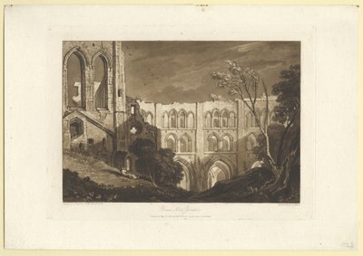 Abbaye de Rivaux - Joseph Mallord William Turner