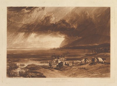 Solway Moss Liber Studiorum, partie XI, planche 52 - Joseph Mallord William Turner