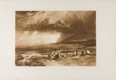 Solway Moss, planche 52 de Liber Studiorum - Joseph Mallord William Turner
