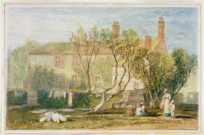 Manoir de Steeton, près de Farnley, vers 1815-18 - Joseph Mallord William Turner