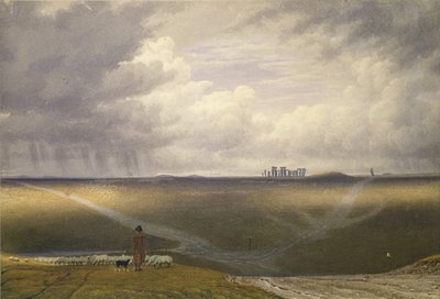 Stonehenge - Un jour pluvieux - Joseph Mallord William Turner