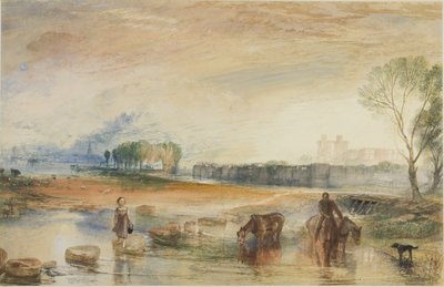 Coucher de soleil et lever de lune - Joseph Mallord William Turner