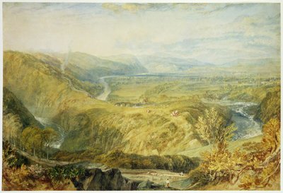 Le Coude de Lune, vers le château de Hornby, 1816-18 - Joseph Mallord William Turner