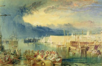 Le chantier naval, Devonport, vers 1825-29 - Joseph Mallord William Turner