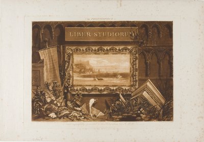 La pièce maîtresse du Liber Studiorum - Joseph Mallord William Turner