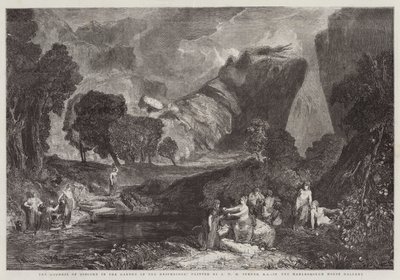 La déesse de la discorde dans le jardin des Hespérides, dans la galerie de Marlborough House - Joseph Mallord William Turner