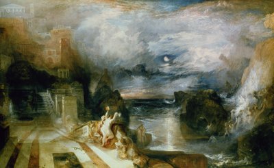 La séparation de Héro et Léandre - Joseph Mallord William Turner