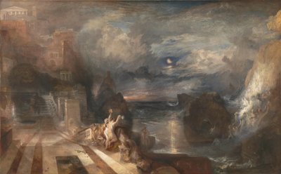 La séparation de Héro et Léandre - Joseph Mallord William Turner