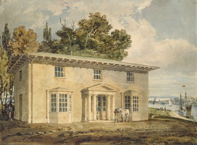 Les Penrhyn Arms à Port Penrhyn, vers 1797 - 1798 - Joseph Mallord William Turner