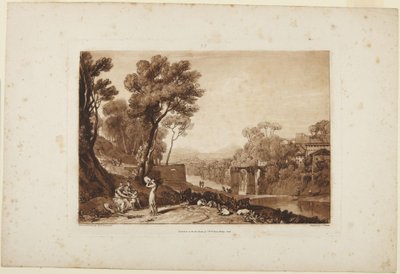 La femme et le tambourin - Joseph Mallord William Turner