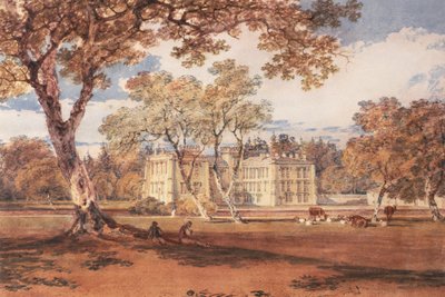Towneley Hall - Joseph Mallord William Turner