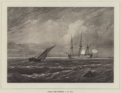 Liber Studiorum de Turner, une scène marine - Joseph Mallord William Turner