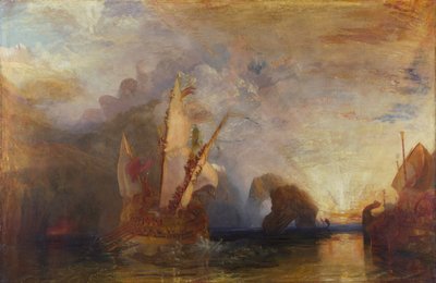 Ulysse raillant Polyphème - Joseph Mallord William Turner