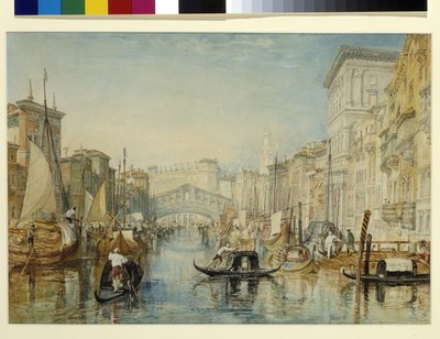 Venise, Le Rialto - Joseph Mallord William Turner