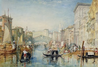 Venise : Le Rialto - Joseph Mallord William Turner