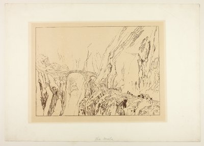 Via Mala - Joseph Mallord William Turner