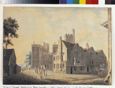 Vue du palais de l