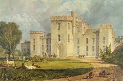 Vue de Hampton Court depuis le nord-ouest, c.1806 - Joseph Mallord William Turner