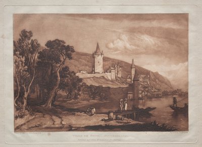 Ville de Thoune - Joseph Mallord William Turner