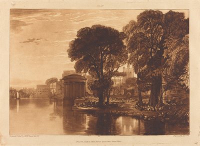 Isleworth - Joseph Mallord William Turner and Henry Edward Dawe