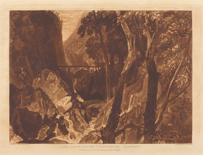 Moulin près de la Grande Chartreuse - Joseph Mallord William Turner and Henry Edward Dawe