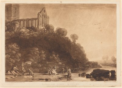 Abbaye de Dumblain - Joseph Mallord William Turner and Thomas Goff Lupton